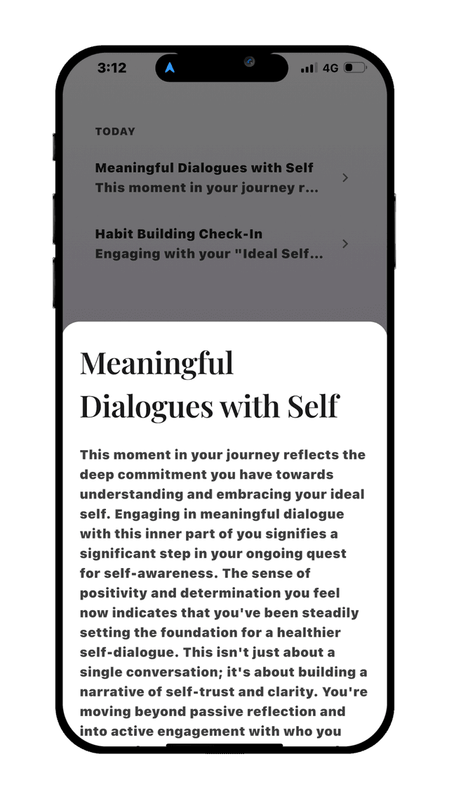 Feature 3 interface